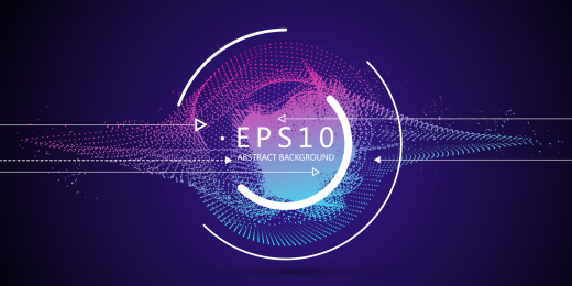 炫酷设计、抽象图形设计、横幅广告背景、网络背景、海报背景。