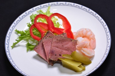 单人份西式凉菜冷荤拼盘组合