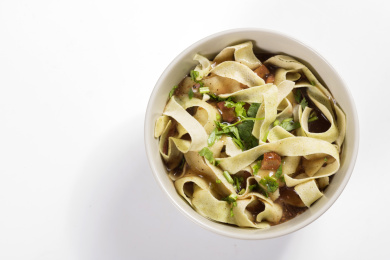 天津传统早点小吃具有清热解暑功效的锅巴菜