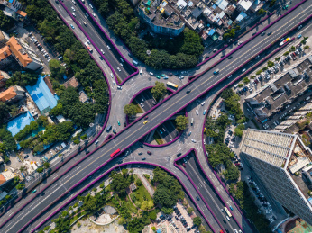 中国广东省广州市客村立交