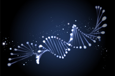 DNA灯光素材矢量图