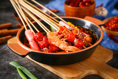 麻辣香饽串串
