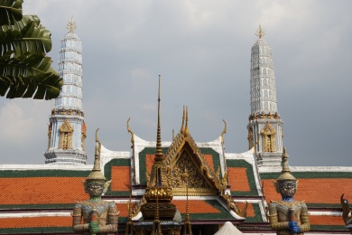 泰国旅游景点礼拜场所寺庙建筑