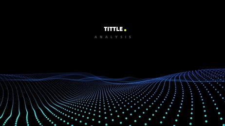 企业大数据未来科技感区块链背景图