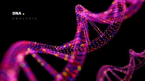 DNA染色体生物遗传技术检测宣传背景图