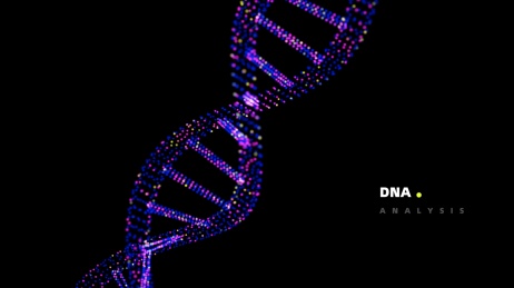 DNA染色体生物遗传技术检测宣传背景图