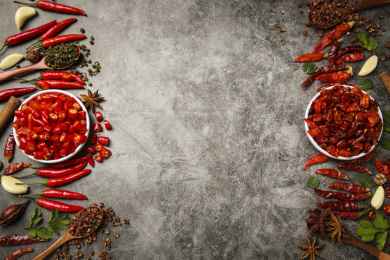 火锅调料背景 调料