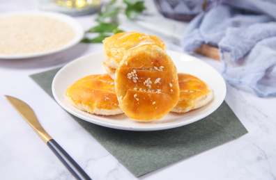 蛋黄味老婆饼