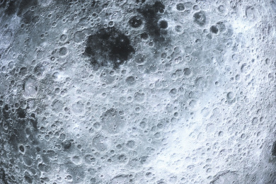 坑坑洼洼的月球表面高清