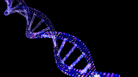 DNA染色体生物遗传技术检测宣传背景图