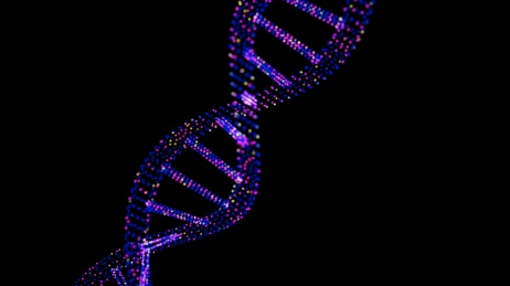 DNA染色体生物遗传技术检测宣传背景图