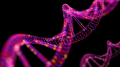 DNA染色体生物遗传技术检测宣传背景图