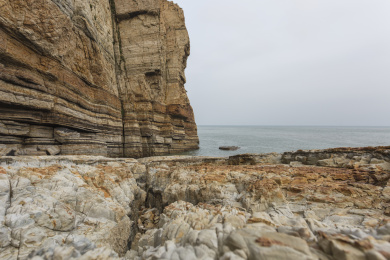 中国山东青岛崂山八仙墩景色