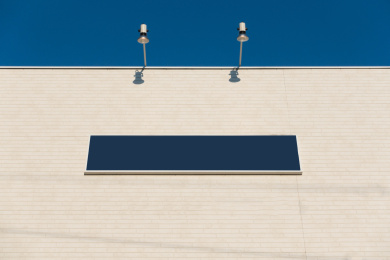 地铁商场等地的空白广告展示牌展板告示牌