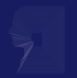 男人侧脸元素矢量插画设计素材