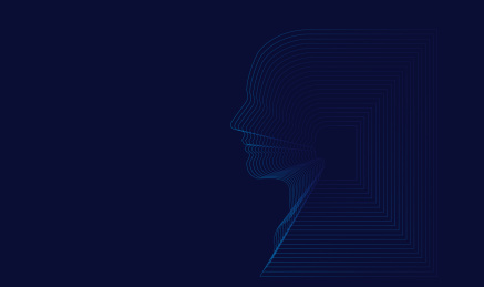 男人侧脸元素矢量插画设计素材