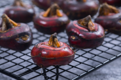 中国特色食品，新鲜美味可口的水果马蹄