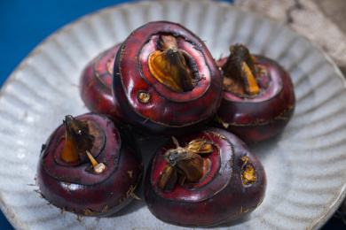 中国特色食品，新鲜美味可口的水果马蹄