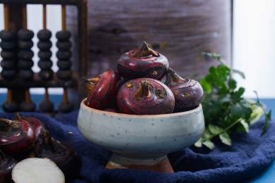 中国特色食品，新鲜美味可口的水果马蹄