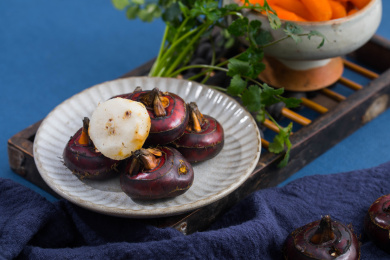 中国特色食品，新鲜美味可口的水果马蹄