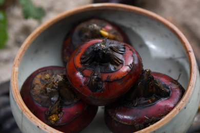 中国特色食品，新鲜美味可口的水果马蹄