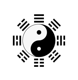 周易太极图形矢量设计素材