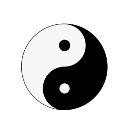 周易太极图形矢量设计素材