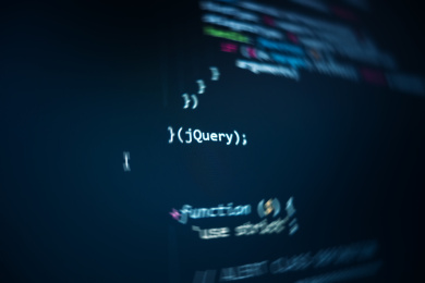 屏幕上显示的服务器网站程序源代码