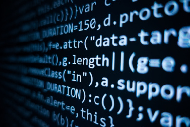 屏幕上显示的服务器网站程序源代码