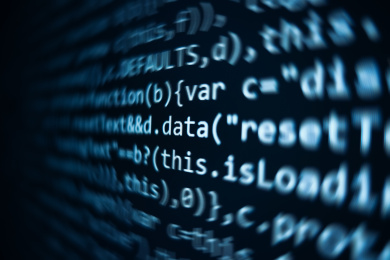 屏幕上显示的服务器网站程序源代码