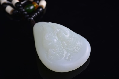 和田玉把玩件，玉石珠宝吊坠