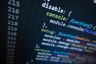 屏幕上显示的服务器网站程序源代码