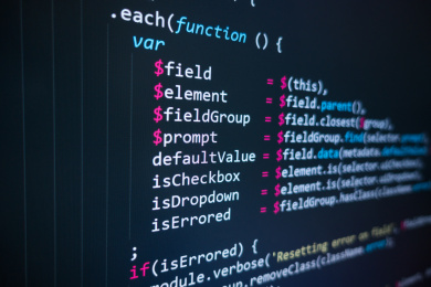 屏幕上显示的服务器网站程序源代码