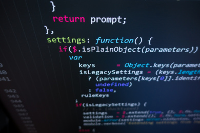 屏幕上显示的服务器网站程序源代码