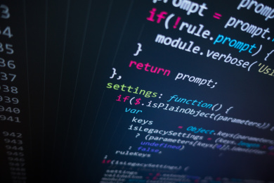 屏幕上显示的服务器网站程序源代码