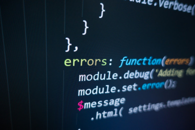 屏幕上显示的服务器网站程序源代码