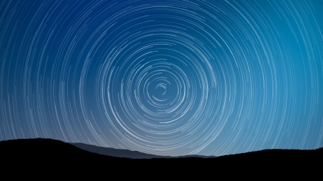 Startrails星轨星空夜空意境背景图