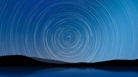 Startrails星轨星空夜空意境背景图