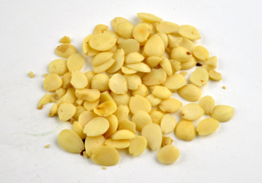 中国传统中医中草药原材料特写-桃仁