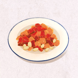 中国八大菜系之一川菜辣子鸡丁