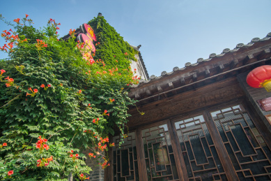 中国山东省潍坊市青州古城景区