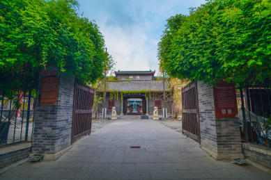 中国山东省潍坊市青州古城景区