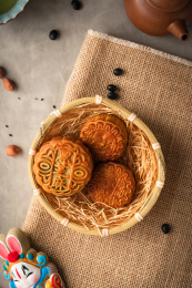 中国传统节日中秋节美食月饼