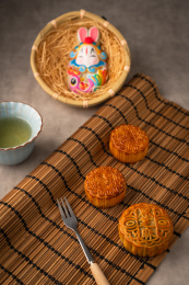 中国传统节日中秋节美食月饼