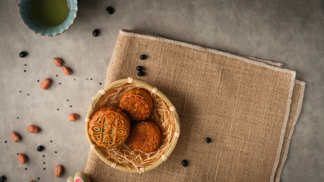 中国传统节日中秋节美食月饼