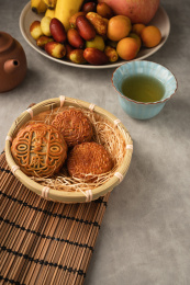 中国传统节日中秋节美食月饼