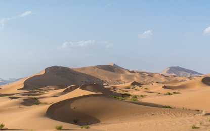 中国内蒙古阿拉善右旗巴丹吉林沙漠风光