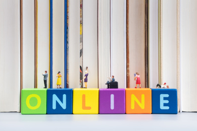 线上网上阅读网络书城online字母积木英文单词教育线上培训