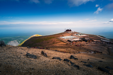 中国吉林省延边自治州长白山天池游客中心
