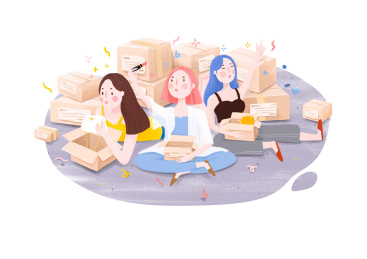 双十一买买买,购物大狂欢，吃土囤货